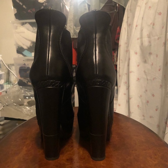 Giuseppe Zanotti Open Toe Cutout Wedge Boots 39.5 - Picture 3 of 7